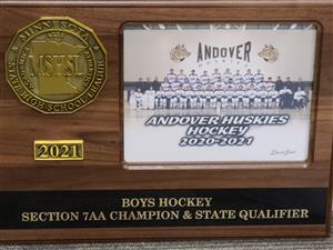 Boys Hockey Section 7AA Champion & State Qualifier